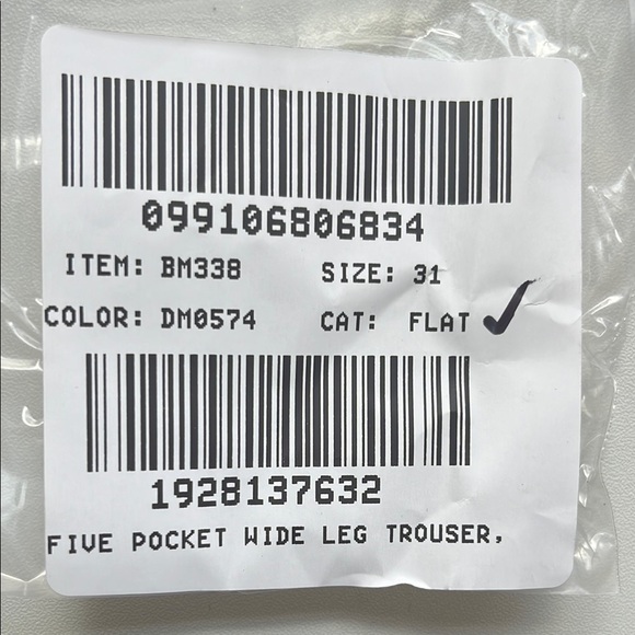 J Crew Wide-leg denim trouser in white Womens Size 31 - Picture 12 of 12